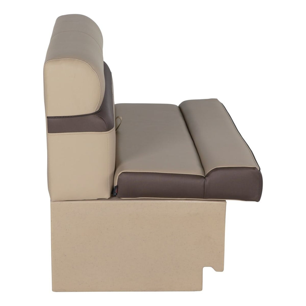 Lippert Rockport Series 50" Straight Pontoon Bench Seat – River Rock