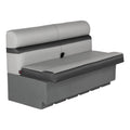 Lippert Rockport Series 50" Straight Pontoon Bench Seat – River Rock