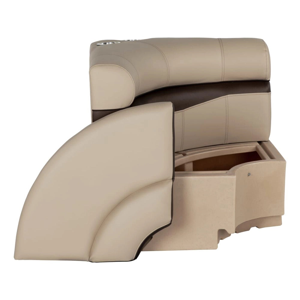 Lippert Rockport Series 32" Square Pontoon Corner Seat