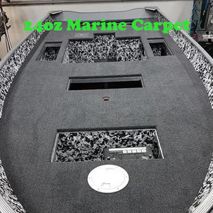 24oz Cut Pile Marine Grade Premium Boat Carpet