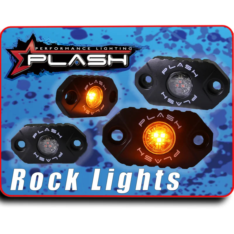 ROCK LIGHT - BLACK HOUSING