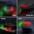 Boat Navigation Lights (Red and Green), (1 Pair) 12 Inches LED Navigation Lights for Boats, Boat Lights Bow and Stern for Marine, Kayak, Jon Boat, Bass Boat, Fishing Boat and Pontoon (Red and Green)