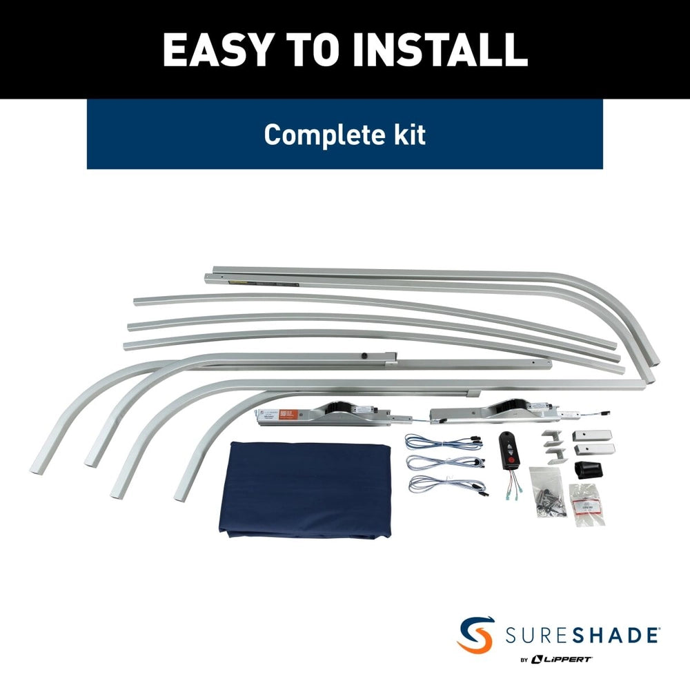 SureShade Pontoon Power Bimini Top