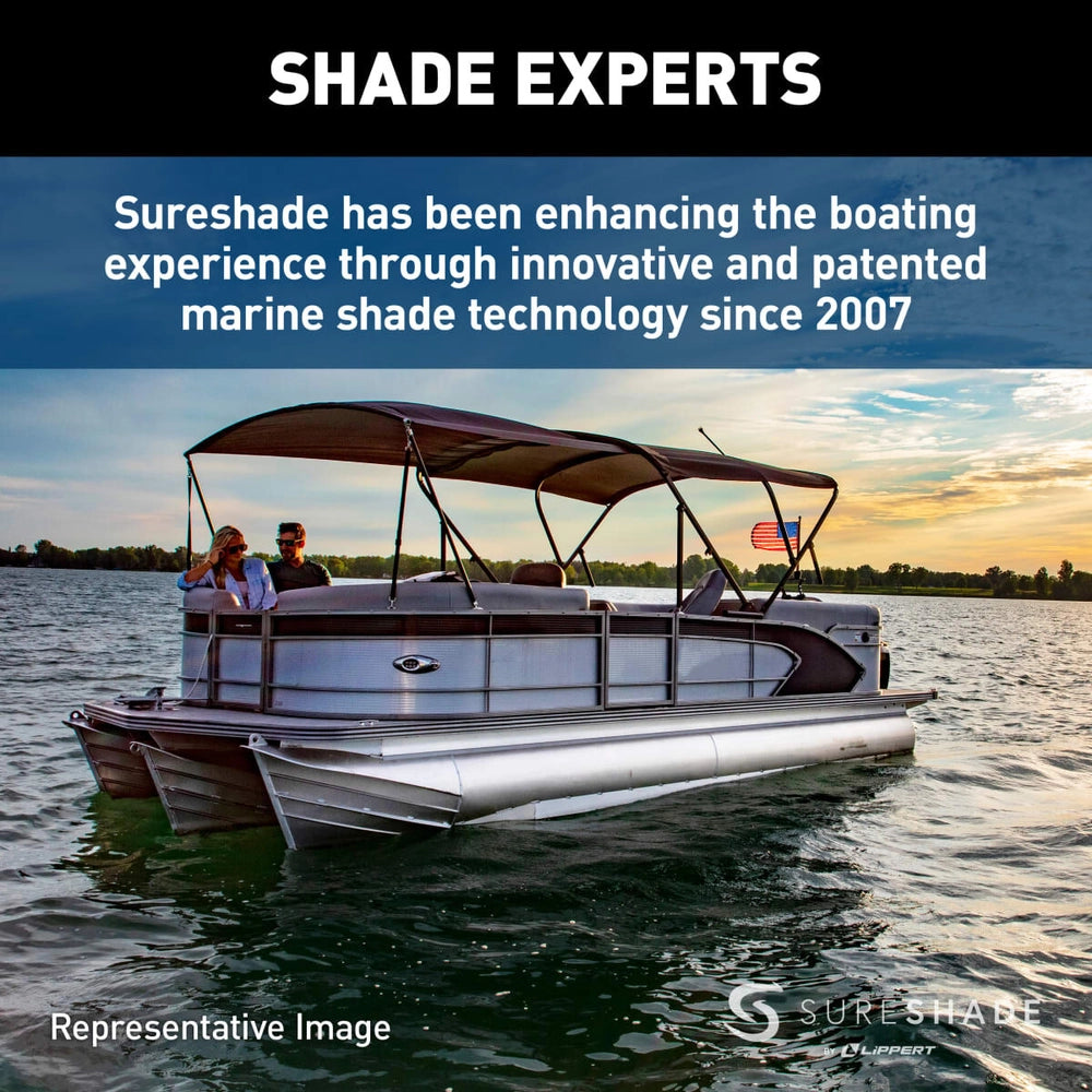 SureShade Pontoon Power Bimini Top