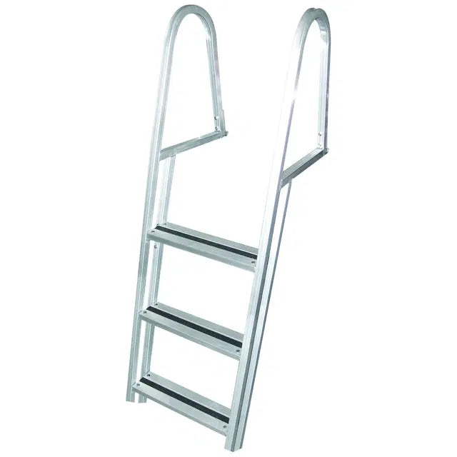 Pontoon/Dock Aluminum Ladder (3 Step, 49-3/4” H x 18” W)