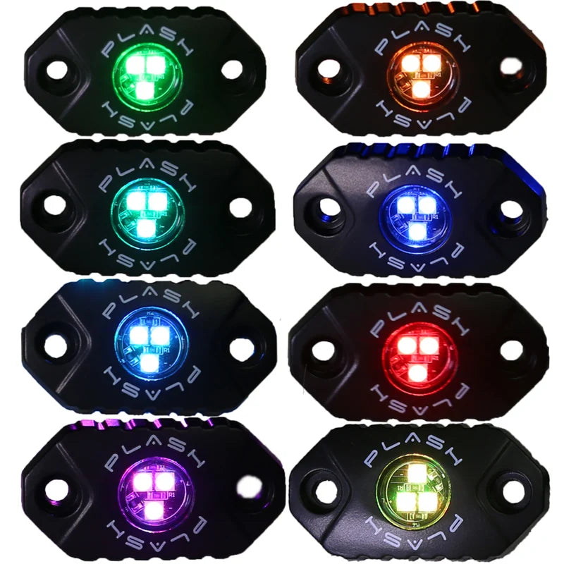ROCK LIGHT - RGB BLACK HOUSING