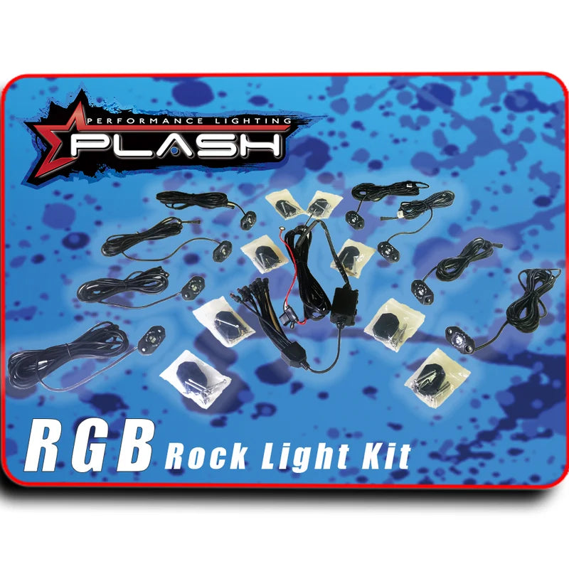 ROCK LIGHT - RGB BLACK HOUSING