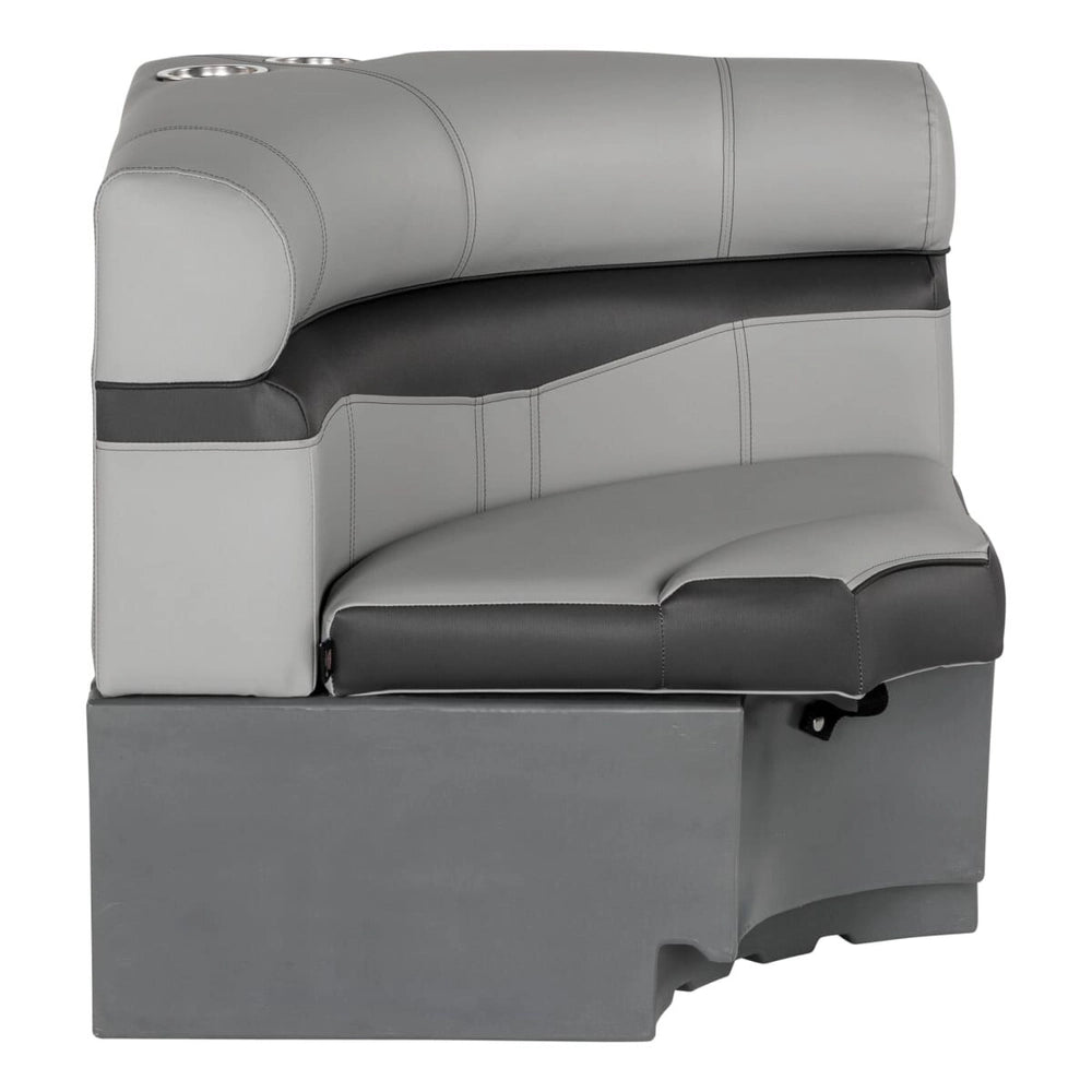Lippert Rockport Series 32" Square Pontoon Corner Seat